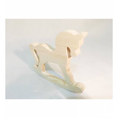 Koń drewniany bujany