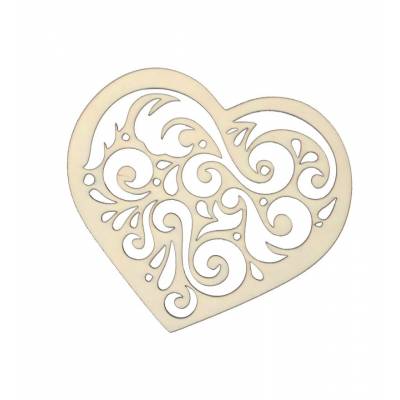 SERCE ażurowe 20x19cm