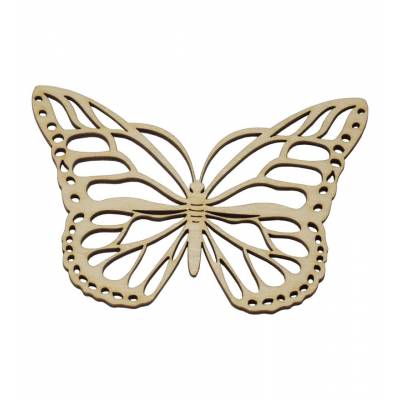 Drewniany dekor MOTYL ażurowy