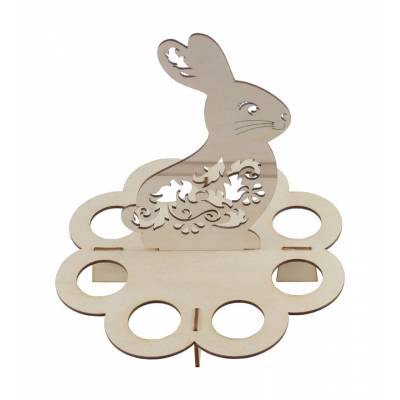 Stojak drewniany na jajka...