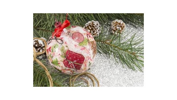Święta w odsłonie decoupage. Drobiazgi na Wigilię Święta w odsłonie decoupage. Drobiazgi na Wigilię