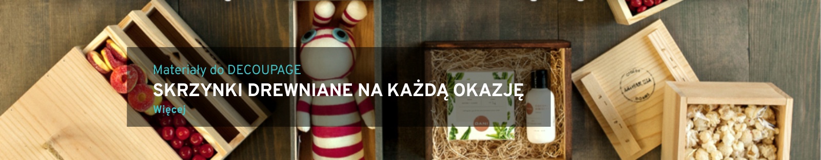 skrzynki drewniane
